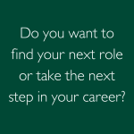 Do you want to find your next role?